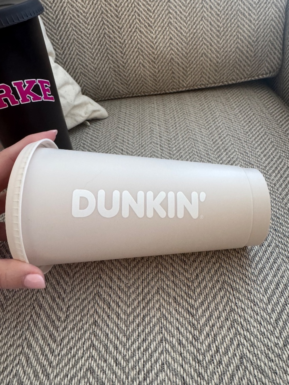 LIMITED EDITION PARKE x DUNKIN' COLLAB NEW Reusable Tumbler Cup Espresso & Latte - Picture 5 of 15